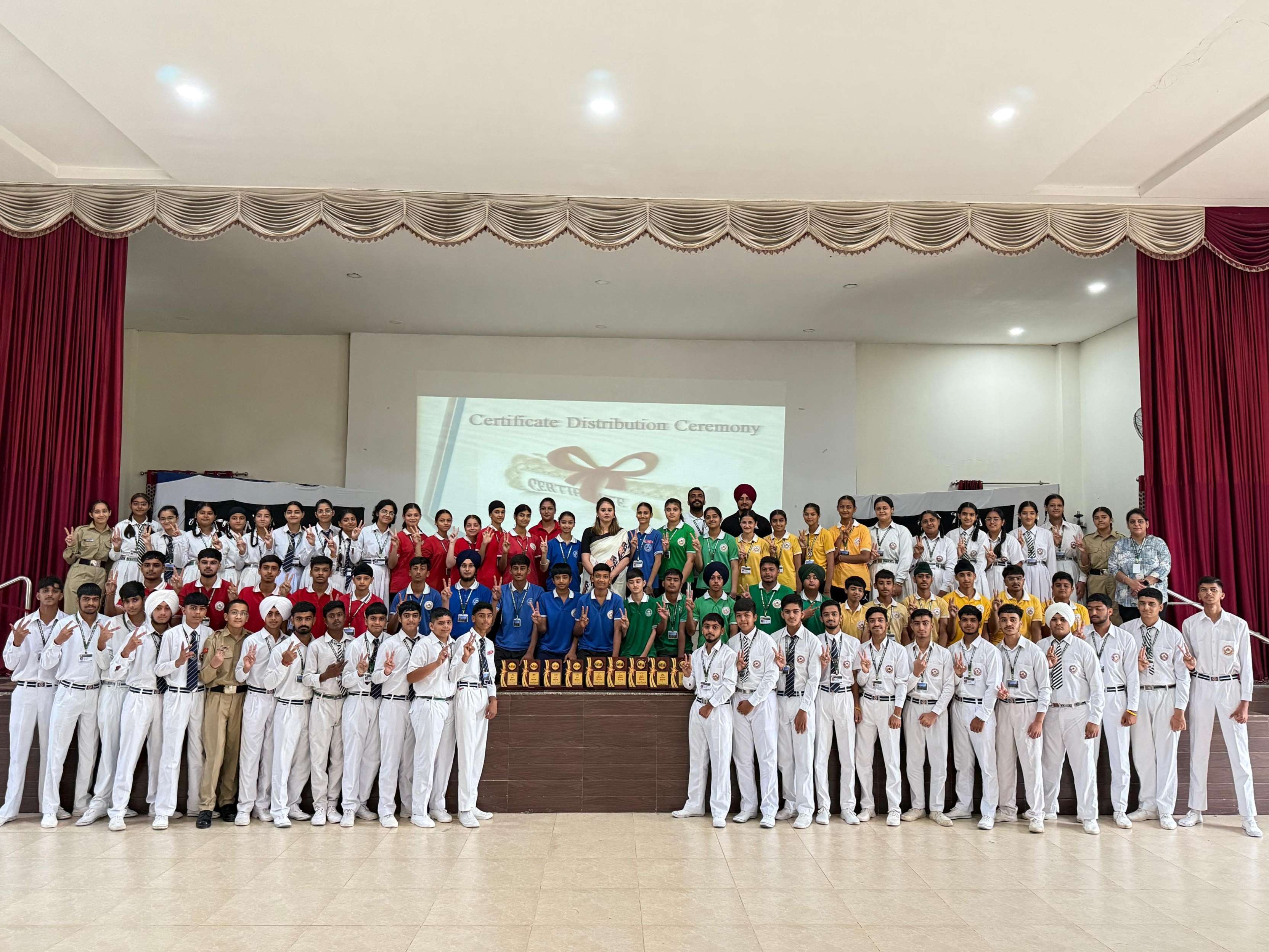 SBS School students performed well in the 69th Zonal Sports Competition organized by Punjab School Education Board.